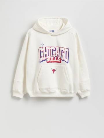 Reserved - Худі Chicago Bulls NBA - кремовий - 934FJ-01X Reserved - Худі Chicago Bulls NBA - кремовий - 934FJ-01X