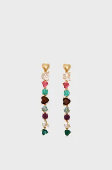 Женские золотистые серьги Золотой ONESIZE Bimba Y Lola 261BAE202.10140