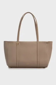 Женская бежевая сумка EMBLEM Бежевый ONESIZE Calvin Klein LV04F3424G