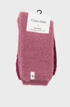 Женские носки (2 пары) COSY Разноцветный ONESIZE Calvin Klein 701241809