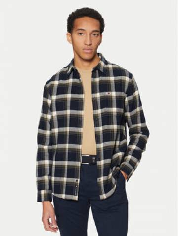 Tommy Jeans Сорочка Check Flannel DM0DM20670 Cиній Regular Fit Tommy Jeans Сорочка Check Flannel DM0DM20670 Cиній Regular Fit