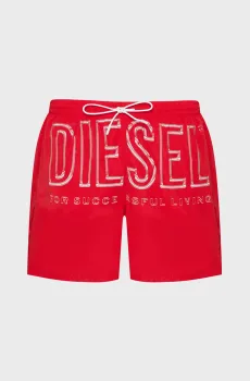 Мужские красные плавательные шорты SOCCER-41-D-CORE Красный M Diesel A20507 0QKBJ