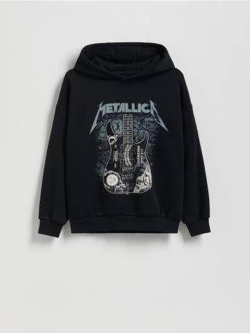 Reserved - Світшот з мотивом Metallica - чорний - 936FJ-99X
