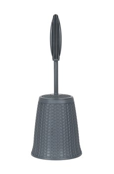 Ершик для унитаза Violet House 0029 Виолетта Antracite серый, 38*13.5*13.5 см, 1 шт (0029 Виолетта ANTRACITE)