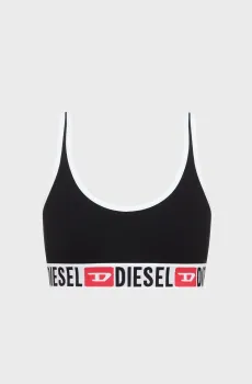 Женский черный топ UFSB-ORIBA Черный XS Diesel A13122 0JMBQ