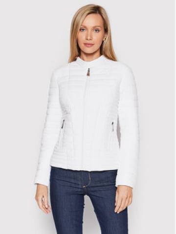 Guess Демісезонна куртка Vona W2YL1I W6NW2 Білий Slim Fit Guess Демісезонна куртка Vona W2YL1I W6NW2 Білий Slim Fit
