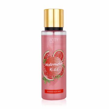 Парфюмированный спрей для тела The City Spirit Shimmer Watermelon Kiss женский, 200 мл Парфюмированный спрей для тела The City Spirit Shimmer Watermelon Kiss женский, 200 мл
