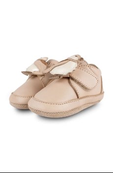 Кожаные кроссовки для младенцев Donsje Niek Sneakers Pink Chickadee