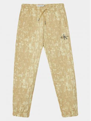 Calvin Klein Jeans Спортивні штани Second Skin IB0IB01932 Бежевий Relaxed Fit Calvin Klein Jeans Спортивні штани Second Skin IB0IB01932 Бежевий Relaxed Fit