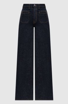 Синие джинсы Delimonico с патчем