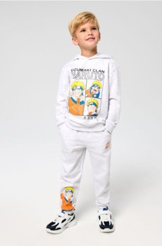 Трикотажні штани Naruto - сірий