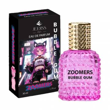 Jediss Zoomers Bubble Gum Парфюмированная вода женская, 30 мл Jediss Zoomers Bubble Gum Парфюмированная вода женская, 30 мл