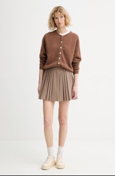 Кардиган с примесью шерсти American Vintage GILET ML COL ROND