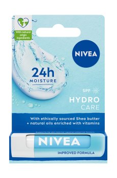 Уценка! Бальзам-уход для губ NIVEA Hydrocare Гидроуход SPF 15, 4.8 г