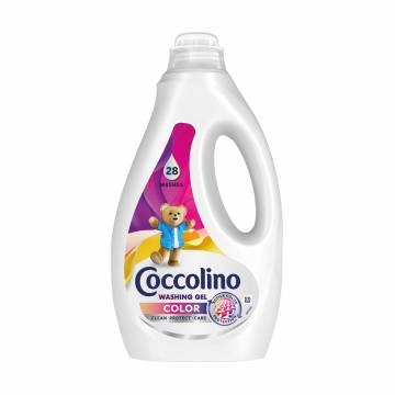 Гель для стирки цветных вещей Coccolino Care Color 28 стирок, 1.12 л Гель для стирки цветных вещей Coccolino Care Color 28 стирок, 1.12 л
