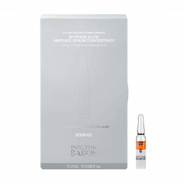 Двухфазные ампулы для лица Babor Doctor Babor Resurface Bi-Phase Glow Ampoule Serum Concentrate, 7*2 мл Двухфазные ампулы для лица Babor Doctor Babor Resurface Bi-Phase Glow Ampoule Serum Concentrate, 7*2 мл