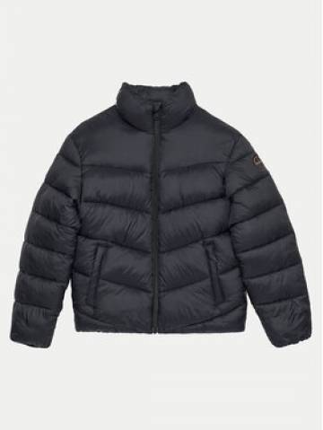 Napapijri Пуховик K A-Carrel NP0A4HYE S Чорний Regular Fit Napapijri Пуховик K A-Carrel NP0A4HYE S Чорний Regular Fit