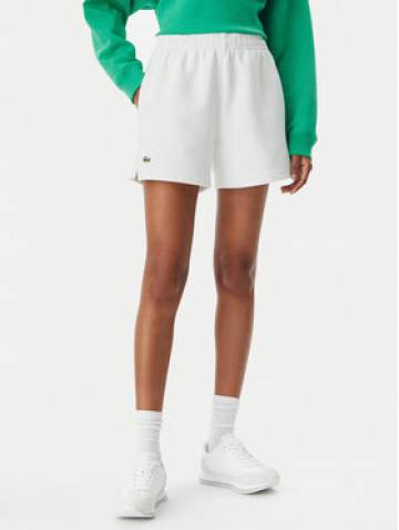 Lacoste Спортивні шорти GF9606 Білий Regular Fit Lacoste Спортивні шорти GF9606 Білий Regular Fit