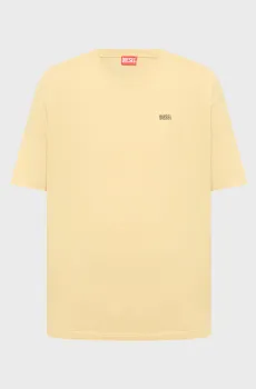 Мужская бежевая футболка T-BOGGY-V3 Бежевый L Diesel A22482 0PLAT