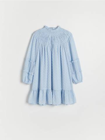 Reserved - Сукня з візерунком - блідо-блакитний - 205DA-05X Reserved - Сукня з візерунком - блідо-блакитний - 205DA-05X