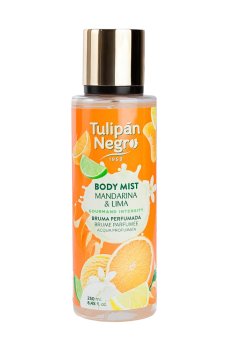 Мист для тела Tulipan Negro Body Mist Мандарин и лайм, 250 мл