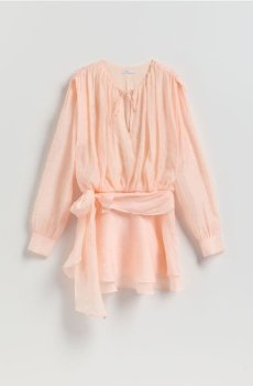 Reserved - Сукня-міні - персиковий - 473IM-24X