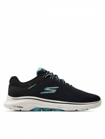 Skechers Снікерcи Go Walk 7-Cosmic Waves 125215/BKTQ Чорний Skechers Снікерcи Go Walk 7-Cosmic Waves 125215/BKTQ Чорний