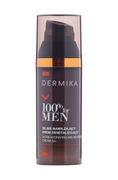 Увлажняющий восстанавливающий крем для лица Dermika Ultra-Hydrating And Revitalizing Cream 30+ мужской, 50 мл