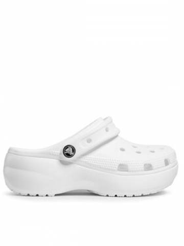 Crocs Шльопанці Classic Platform Clog W 206750 Білий Crocs Шльопанці Classic Platform Clog W 206750 Білий
