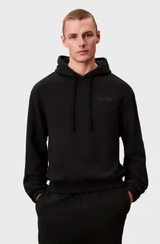 Мужское черное худи L/S Черный M Calvin Klein LV00NM2930