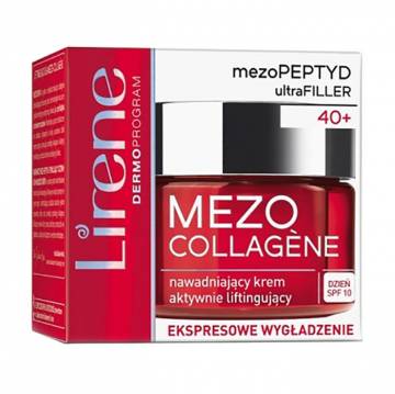 Увлажняющий дневной крем для лица Lirene Mezo Collagene с эффектом лифтинга, 50 мл Увлажняющий дневной крем для лица Lirene Mezo Collagene с эффектом лифтинга, 50 мл