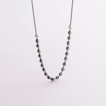 Золотое колье "Шарики" кол01629