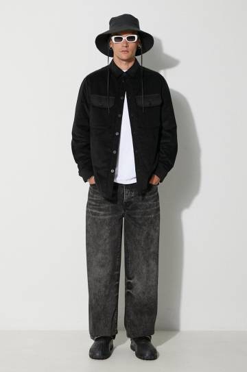 Куртка Neil Barett LOOSE BICOLOR FLAP POCKET PADDED мужская цвет чёрный переходная PBCS024C.V042C.0101 Куртка Neil Barett LOOSE BICOLOR FLAP POCKET PADDED мужская цвет чёрный переходная PBCS024C.V042C.0101