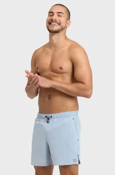 Мужские голубые плавательные шорты EVO BEACH SHORT SOLID Голубой L Arena 006061-590