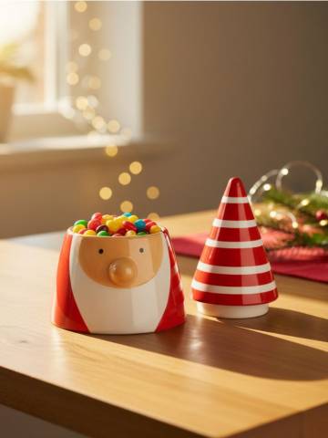 Контейнер для їжі з кришкою - червоний