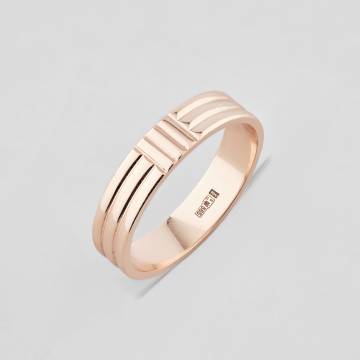 Золотое кольцо Minimal 4103-ч-18 18 Золотое кольцо Minimal 4103-ч-18 18