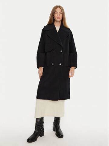 Munthe Вовняне пальто Telly 243153324340 Cиній Loose Fit Munthe Вовняне пальто Telly 243153324340 Cиній Loose Fit