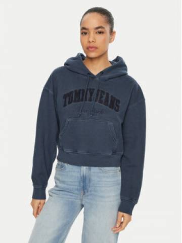 Tommy Jeans Світшот DW0DW19413 Cиній Boxy Fit Tommy Jeans Світшот DW0DW19413 Cиній Boxy Fit