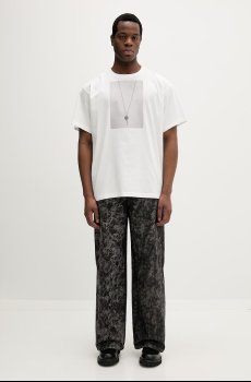 Хлопковая футболка MM6 Maison Margiela