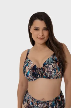 Женский лиф от купальника с узором Разноцветный 44C MARC&ANDRE L2520-YP-652
