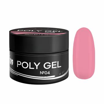 Гель для ногтей Luxton Poly Gel 04 Розовый, 30 мл (банка)