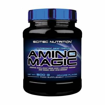 Аминокислоты Scitec Nutrition Amino Magic Апельсин, в порошке, 500 г Аминокислоты Scitec Nutrition Amino Magic Апельсин, в порошке, 500 г