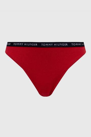 Трусы Tommy Hilfiger (3-pack) цвет белый Трусы Tommy Hilfiger (3-pack) цвет белый