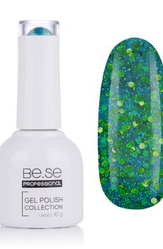 Гель-лак для ногтей Be.Se Professional Gel Polish Glitter 46, 10 г