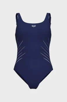 Женский темно-синий купальник ISA SWIMSUIT SQUARED BACK Синий 46 Arena 010352-710
