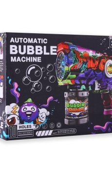 Пистолет для мыльных пузырей NAN JUN TOYS Галактика, от 3 лет, 16.5*6*14.5 см