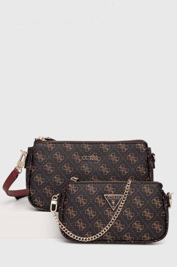 Сумочка Guess цвет коричневый Сумочка Guess цвет коричневый