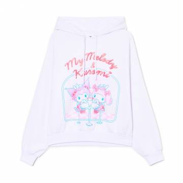 Cropp - Худі з принтом My Melody and Kuromi - білий