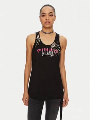 PINKO Топ Lesina 103131 A1LV Чорний Regular Fit PINKO Топ Lesina 103131 A1LV Чорний Regular Fit