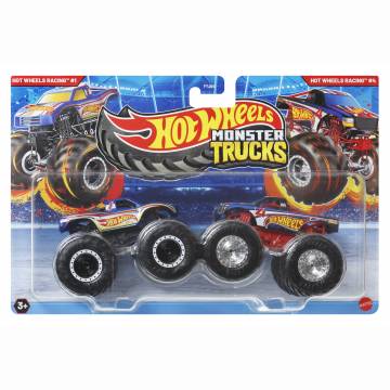 Набір автомоделей Hot Wheels Monster trucks Racing №1 vs Racing №4 (FYJ64/JCC83) Набір автомоделей Hot Wheels Monster trucks Racing №1 vs Racing №4 (FYJ64/JCC83)